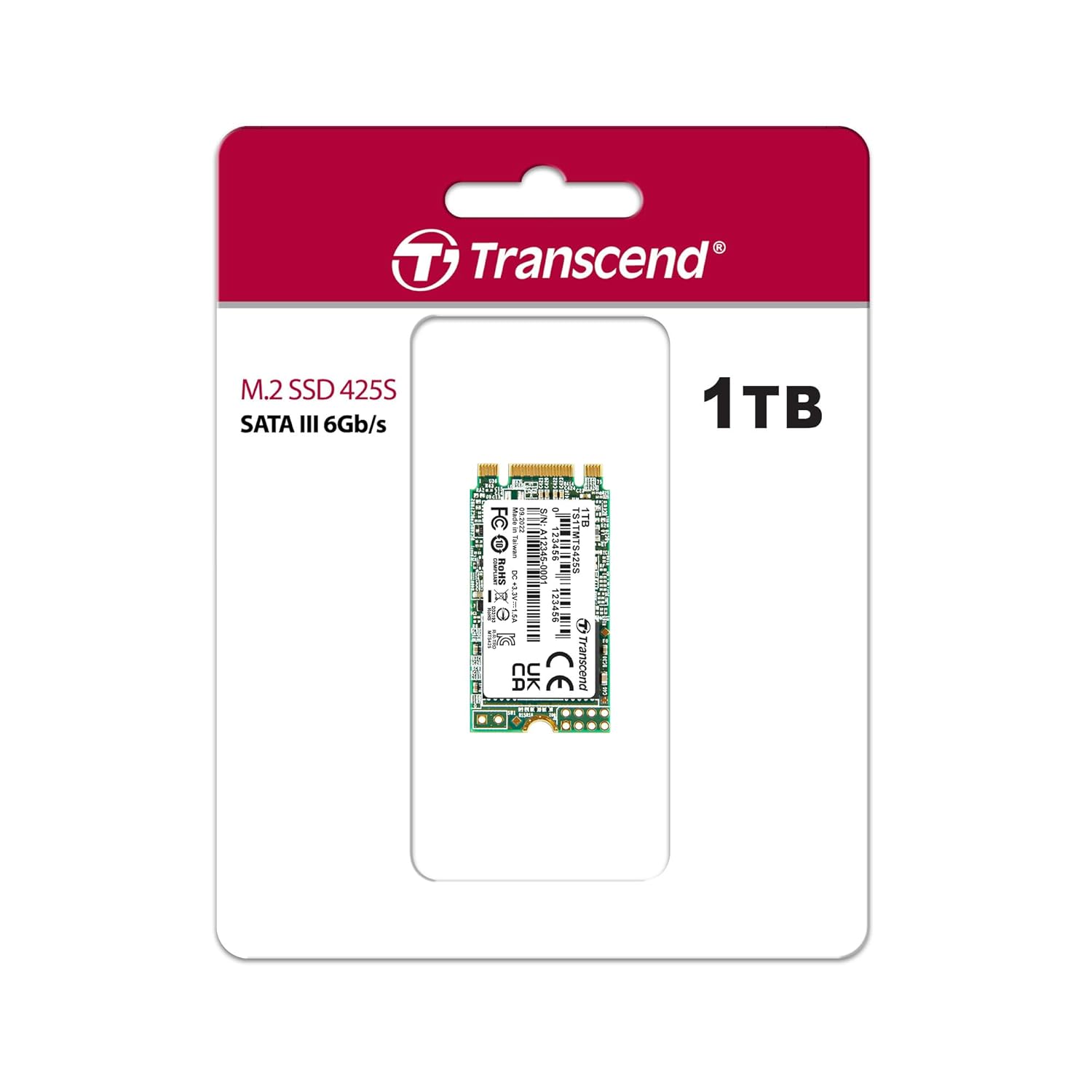 Transcend 425S M.2 2242 SATA III 6Gb/s SSD | 3D NAND flash, Up to 550MB/s Read Speed | 250GB, 500GB, 1TB, 2TB Transcend 425S M.2 2242 SATA III 6Gb/s SSD | 3D NAND flash, Up to 550MB/s Read Speed | 250GB, 500GB, 1TB, 2TB